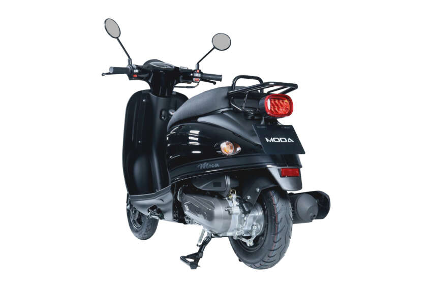 Moda Moca dilancarkan untuk pasaran Malaysia – skuter 108 cc dengan meter digital, harga RM3,988 1966815