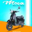 Moda Moca dilancarkan untuk pasaran Malaysia – skuter 108 cc dengan meter digital, harga RM3,988