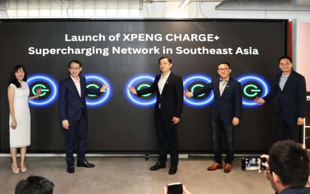 Xpeng and Charge+ launch fast EV chargers at KL Eco City – up to 350 kW DC, open to all brands