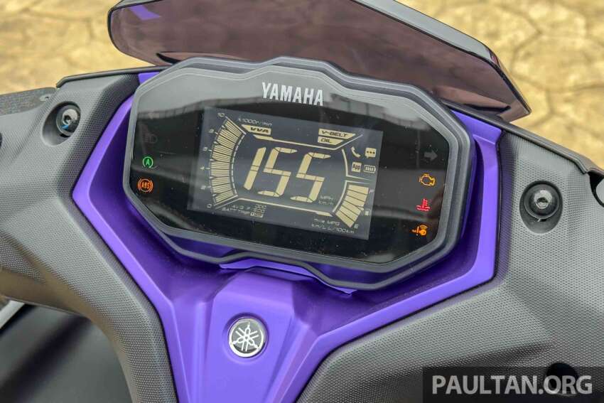 2025 Yamaha NVX for Malaysia, RM11,998 – with ABS and SP versions, “Turbo” function, traction control 1969208