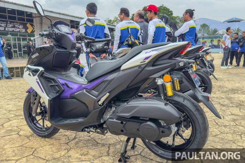 2025 Yamaha NVX for Malaysia, RM11,998 – with ABS and SP versions, “Turbo” function, traction control 1969257