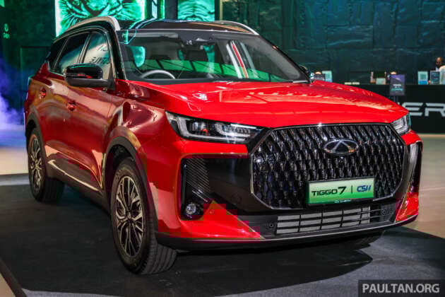 Chery Tiggo 7 PHEV dilancarkan di Malaysia – 1.5T 279 PS/365 Nm, jarak gerak EV 90km; dari RM129,800