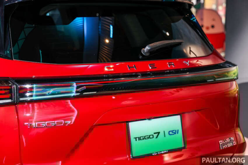Chery Tiggo 7 PHEV dilancarkan di Malaysia – 1.5T 279 PS/365 Nm, jarak gerak EV 90km; dari RM129,800 1979212