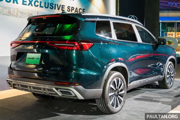 Chery Tiggo 8 PHEV di M’sia – 1.5T hibrid, 279 PS/365 Nm,  jarak gerak hingga 1,200 km; dari RM159,800