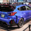Subaru Performance-B and Performance-E STI concepts preview future petrol, electric WRX STIs