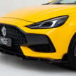 MG5 X Edition launched in Malaysia – 300 units only; body kit, scuff plates, dashcams; priced from RM96k