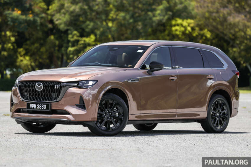 Mazda CX-80 2.5G PHEV AWD in Malaysia – three-row SUV, captain seats, 65 km NEDC EV range; RM297k 1981509