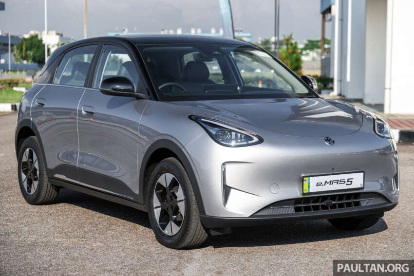 Proton eMas 5 fully revealed – first photos of body colour, RM60k to RM80k est, price reveal Oct 30 1987086