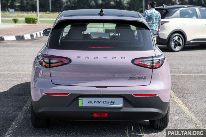 Proton eMas 5 fully revealed – first photos of body colour, RM60k to RM80k est, price reveal Oct 30 1987108