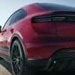 2026 Porsche Macan GTS – first EV version, 571 PS, 0-100 km/h 3.8 secs, 586 km WLTP, sports-tuned chassis