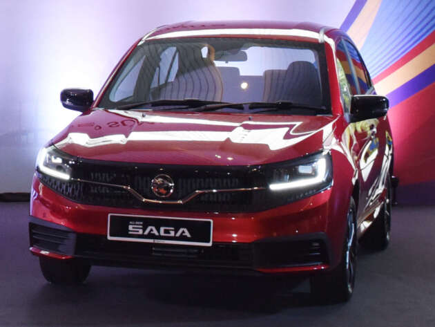 2026 Proton Saga MC3 revealed – new front fascia in Ruby Red, LED headlights, launching soon?