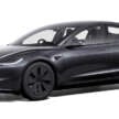 Tesla Model 3 Highland Long Range RWD masuk pasaran Malaysia – jarak gerak WLTP 750 km, RM185k