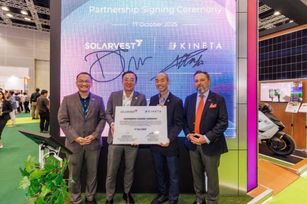KINETA, Solarvest team up for greener EV charging