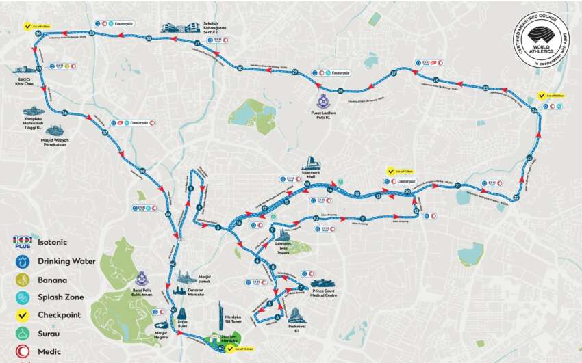 KL Standard Chartered Marathon 2025 – many roads in city centre, DUKE, AKLEH closed this weekend for run 1978275