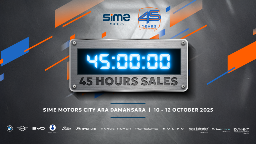 Sime Motors celebrates 45 years with ’45 Hours Sales’- unbeatable deals, plus win a BMW 2 Series! Oct 10-12 1979589