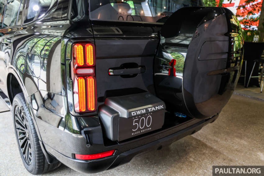 GWM Tank 500 HEV Black Edition in Malaysia – flagship SUV gets a full black exterior, RM336,800 1994493