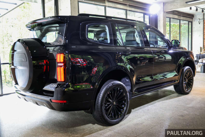 GWM Tank 500 HEV Black Edition in Malaysia – flagship SUV gets a full black exterior, RM336,800 1994476