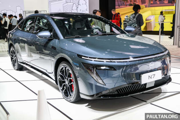 Nissan N7 dipamer di Jepun – sedan EV guna asas dari Dongfeng, jarak gerak CLTC hingga 635 km