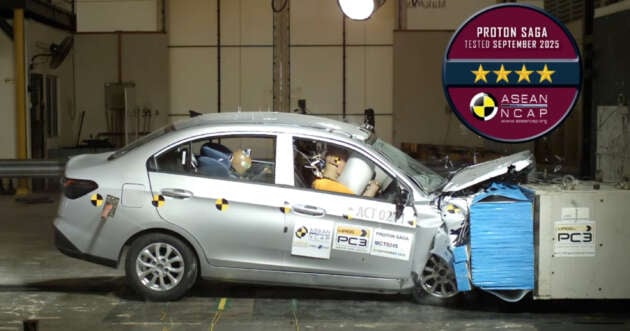 2026 Proton Saga MC3 full ASEAN NCAP report – four-star rating awarded under outgoing 2021-2025 protocol