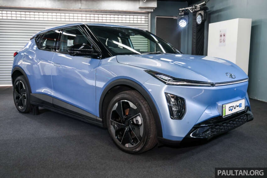 Perodua QV-E launched – first homegrown EV, Magna Steyr input, 0-100 7.5s, 445 km NEDC range, RM80k 2005695