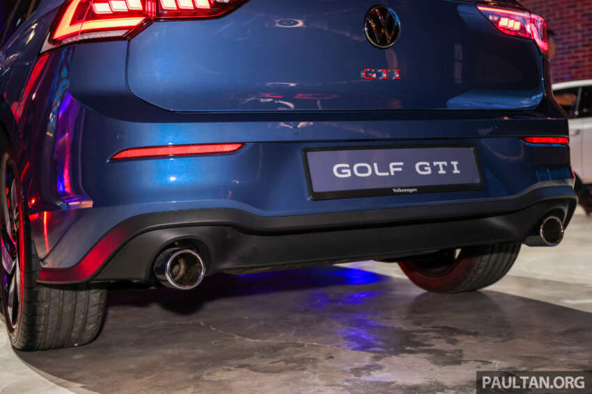 Volkswagen Golf Mk8.5 in Malaysia – R-Line with 150 PS 1.5L MHEV, dry DSG; GTI 265 PS RM250k with VAP 1994000