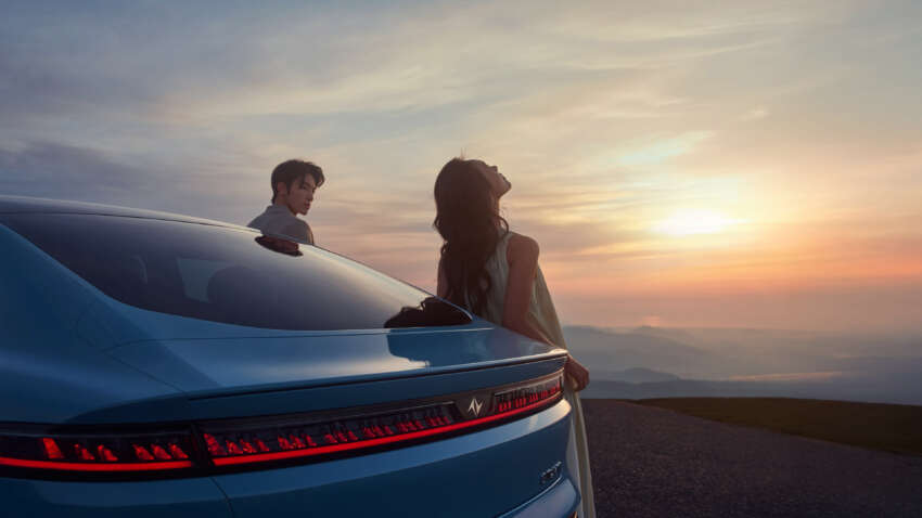 Dongfeng 007 spotted in Malaysia – EV sedan with up to 650 km CLTC range, 544 PS; launch soon? 2001313