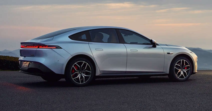 Dongfeng 007 spotted in Malaysia – EV sedan with up to 650 km CLTC range, 544 PS; launch soon? 2001304