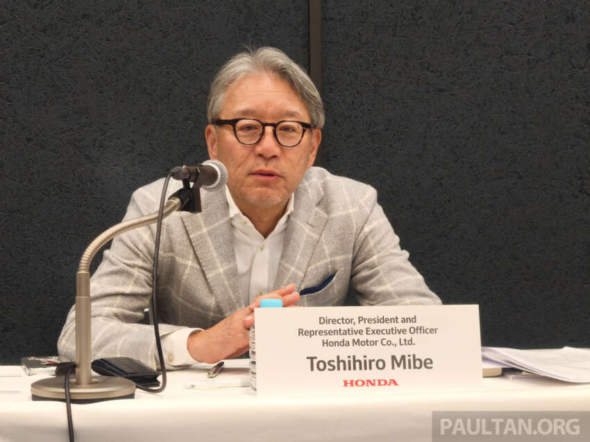 Honda not scaling back on EV development, but is looking at hybrids as mid-term measure – CEO Mibe 2002178