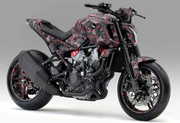 Honda shows V3R prototype at EICMA, 900 cc, V-three