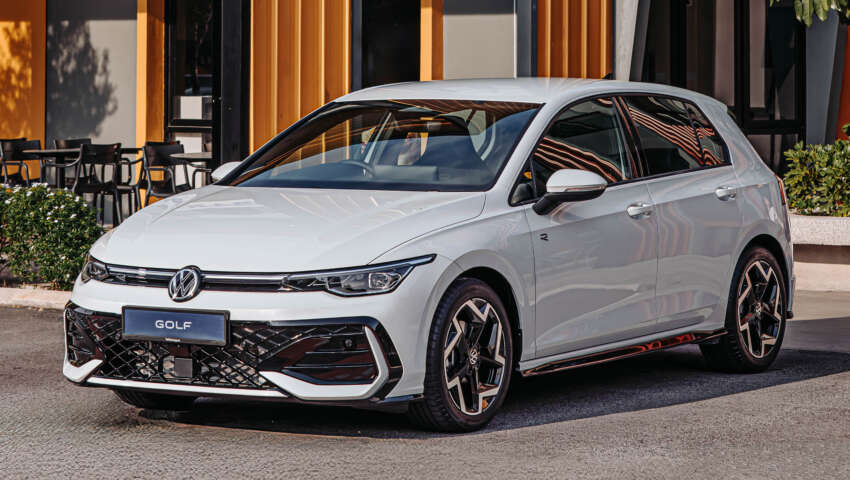 Volkswagen Golf Mk8.5 in Malaysia – R-Line with 150 PS 1.5L MHEV, dry DSG; GTI 265 PS RM250k with VAP 1993536