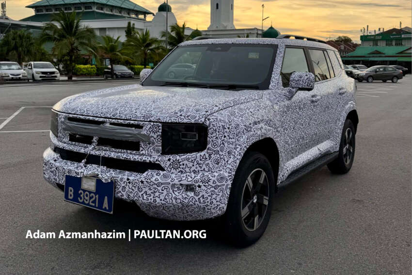 Jetour T1 spotted in Malaysia – less rugged-looking SUV compared to T2; 1.5T or 2.0T; launching soon? 2001485