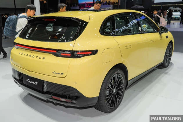Leapmotor B05 in Guangzhou – EV hatchback, up to 218 PS, 605 km CLTC range, RWD only, from RM54k
