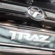 2026 Perodua Traz launched in Malaysia – Toyota Yaris Cross B-SUV twin, 1.5L NA CVT, X/H variants, fr RM76k