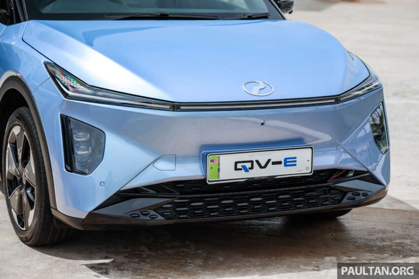 Perodua QV-E dirasmi — EV Malaysia, input Magna Steyr, 0-100 km/j  7.5 saat, jarak 445 km NEDC, RM80k 2006296