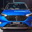 2026 Perodua Traz launched in Malaysia – Toyota Yaris Cross B-SUV twin, 1.5L NA CVT, X/H variants, fr RM76k