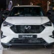 2026 Perodua Traz launched in Malaysia – Toyota Yaris Cross B-SUV twin, 1.5L NA CVT, X/H variants, fr RM76k