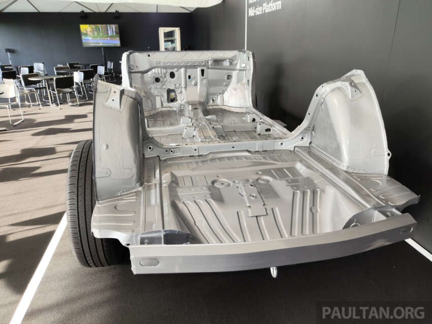 Honda next-gen mid-size platform for Civic/CR-V and new mid-size e:HEV hybrid system sampled in Japan 2007899
