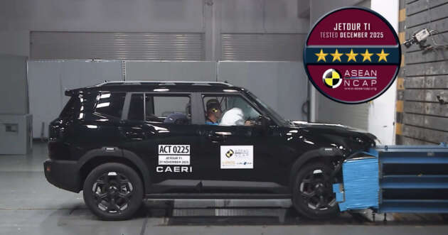 Jetour T1 raih ASEAN NCAP lima-bintang – akan tiba di Malaysia tidak lama lagi, dipasang dalam negara?