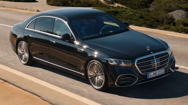 2026 Mercedes-Benz S-Class facelift – W223 gains MBUX Superscreen, flat-plane V8, trick suspension