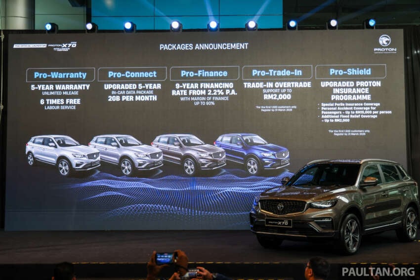 2026 Proton X70 MC3 launched – 1.5T 4-cyl engine; no more sunroof, Nappa leather; priced from RM99,800 2024047