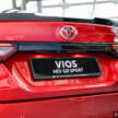 Toyota Vios Hybrid in Malaysia – 111 PS, 27.8 km/l, CKD battery, HEV and GR Sport, RM104k to RM110k