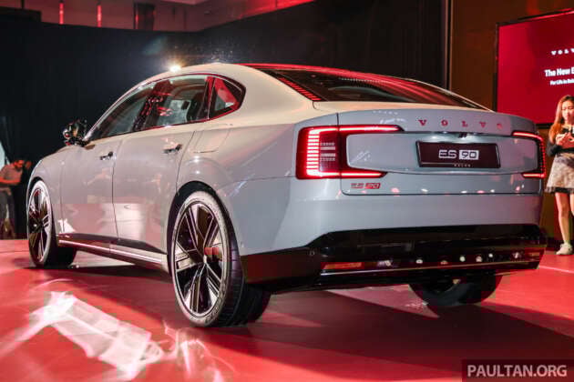 Volvo ES90 in Malaysia – CKD EV crossover sedan, 800V, RWD, 333 PS, 651 km WLTP range, RM340k