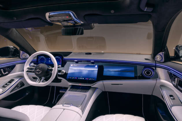 Mercedes-Benz S-Class W223 facelift 2026 didedah – enjin V8 baru, MBUX Superscreen, suspensi pintar