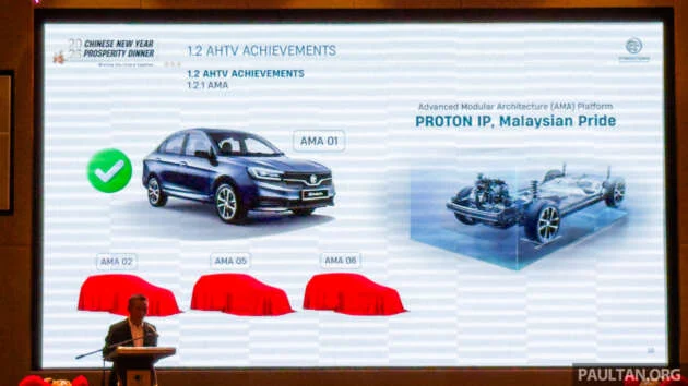 Proton AMA02 dilancar pada 2026 – Saga Cross SUV, MPV atau hatchback, hibrid DHT120 bakal diperkenal?