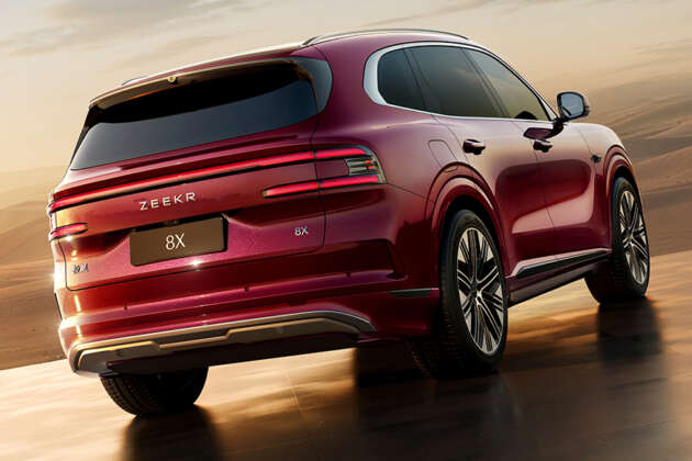 Zeekr 8X revealed – 9X “Sport” is smaller and sleeker with 2.0T REEV powertrain; up to 3 motors, 1,400 PS?