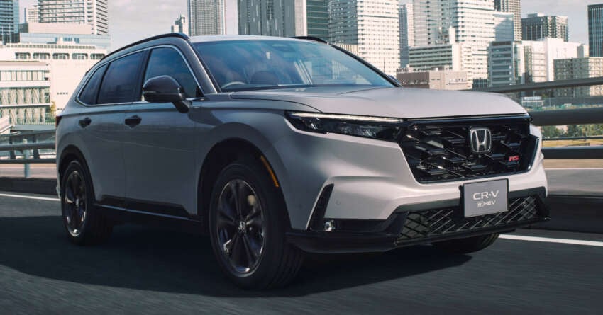 Honda CR-V returns to Japan – sixth-gen is e:HEV RS hybrid only with available Black Edition; from RM128k 2044264