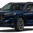 Honda CR-V returns to Japan – sixth-gen is e:HEV RS hybrid only with available Black Edition; from RM128k