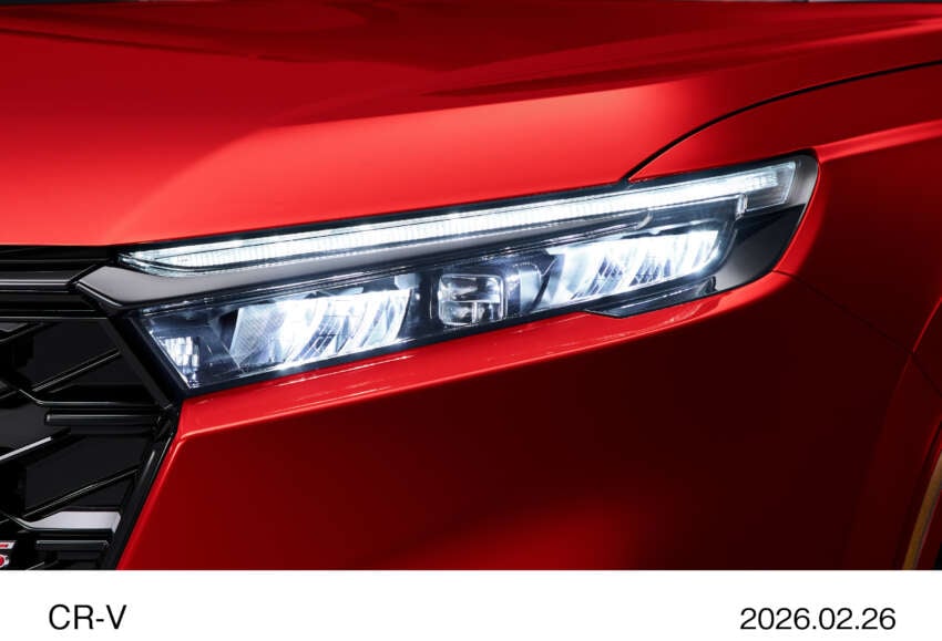 Honda CR-V returns to Japan – sixth-gen is e:HEV RS hybrid only with available Black Edition; from RM128k 2044268