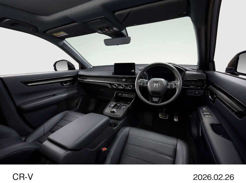 Honda CR-V returns to Japan – sixth-gen is e:HEV RS hybrid only with available Black Edition; from RM128k 2044272