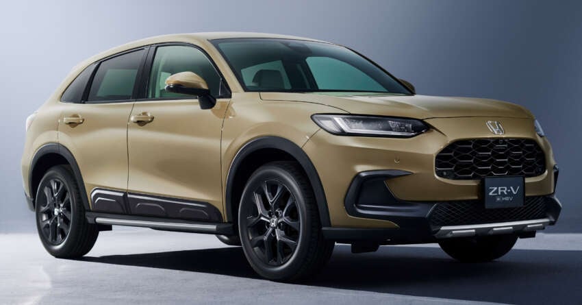 Honda ZR-V updated in Japan – sub-CR-V crossover is now hybrid only; Cross Touring, Black Style editions 2044403